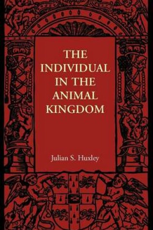 Cover of The Individual in the Animal Kingdom