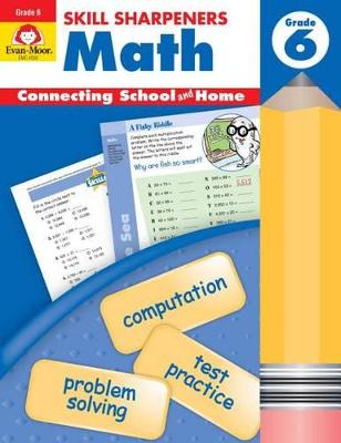 Book cover for Skill Sharpeners Math Grade 6+