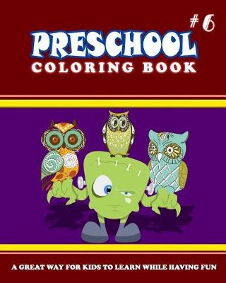 Book cover for PRESCHOOL COLORING BOOK - Vol.6