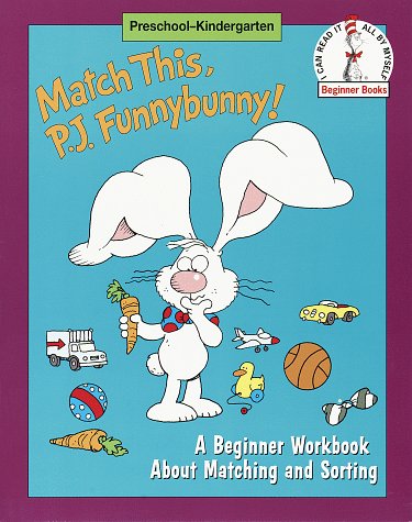 Cover of Match This, P.J.Funnybunny!