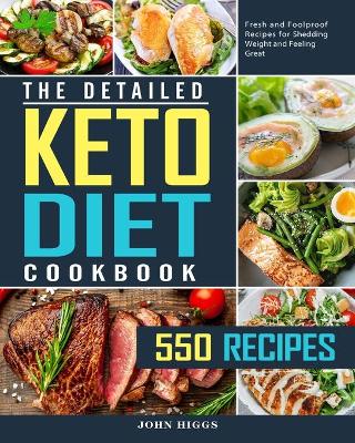 Book cover for The Detailed Keto Diet Cookbook