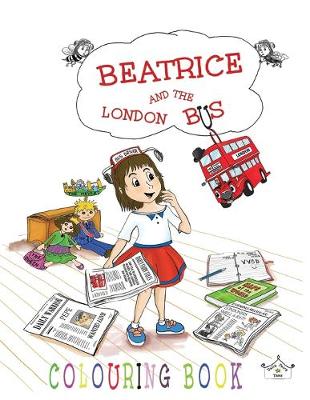 Cover of Beatrice and the London Bus - COLOURING BOOK