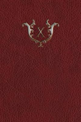 Book cover for Monogram "x" Grid Notebook