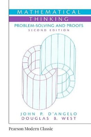 Cover of Mathematical Thinking