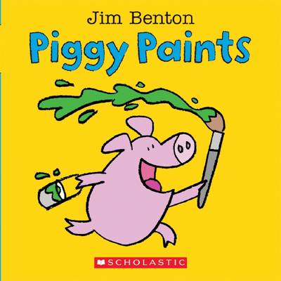 Book cover for Piggy Paints