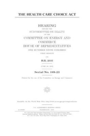 Cover of The Health Care Choice Act