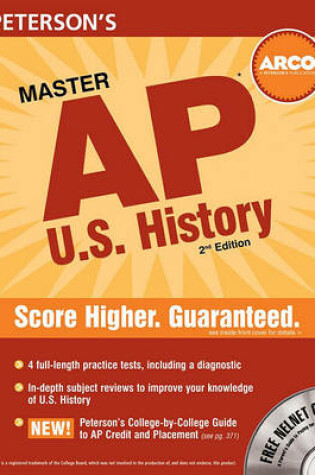 Cover of Master the AP U.S. History