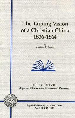 Book cover for The Taiping Vision of a Christian China