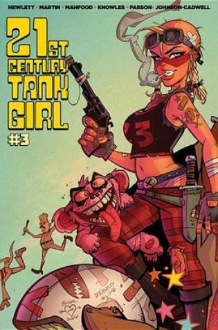 Cover of 21st Century Tank Girl #3