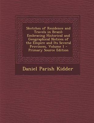 Book cover for Sketches of Residence and Travels in Brazil