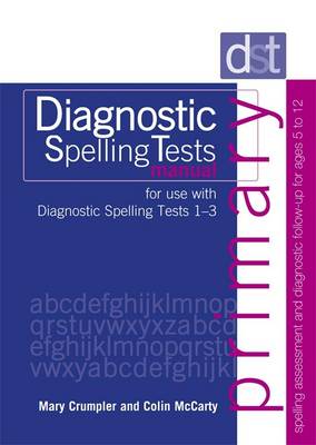 Book cover for Diagnostic Spelling Tests Primary Manual