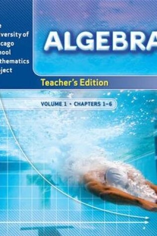 Cover of Algebra: Teacher's Edition Volume 1