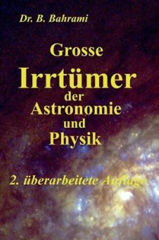 Cover of Grosse Irrtümer der Astronomie und Physik