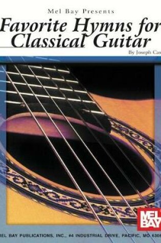 Cover of Favorite Hymns For Classical Guitar