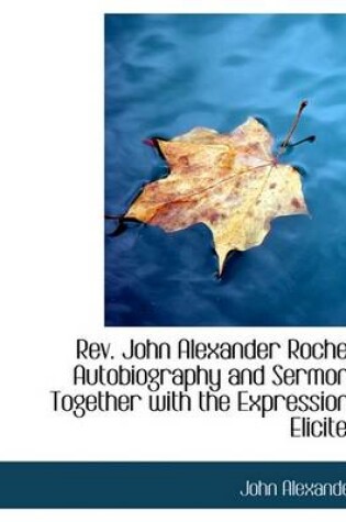 Cover of REV. John Alexander Roche