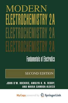 Book cover for Modern Electrochemistry 2a