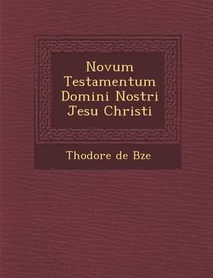 Book cover for Novum Testamentum Domini Nostri Jesu Christi