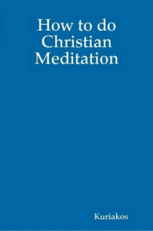 Cover of How to Do Christian Meditation