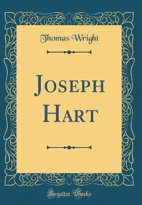 Book cover for Joseph Hart (Classic Reprint)