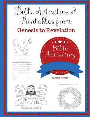 Book cover for Bible Activities & Printables from Genesis to Revelation