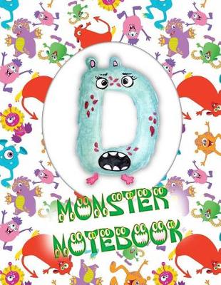 Book cover for D Monster Notebook