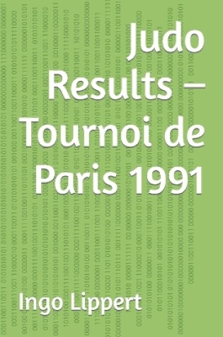 Cover of Judo Results - Tournoi de Paris 1991