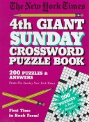 Book cover for New York Times 4th Giant Sunday Crossword Pu