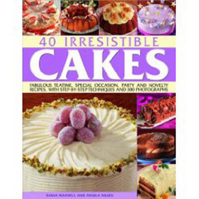 Book cover for 40 Irresistible Cakes