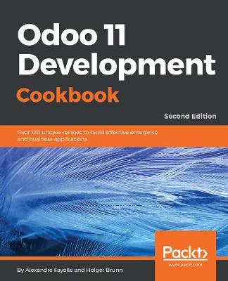 Book cover for Odoo 11 Development Cookbook -