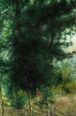 Cover of 150 page lined journal A Fence in the Forest, 1878 Pierre Auguste Renoir