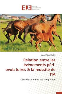 Cover of Relation Entre Les Evenements Peri-Ovulatoires La Reussite de l'Ia