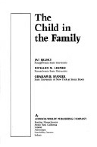 Cover of Child in the Family