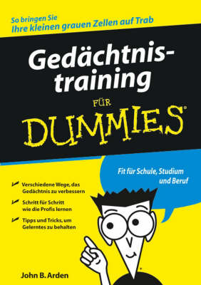 Book cover for Gedachtnistraining Fur Dummies