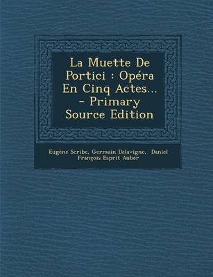 Book cover for La Muette de Portici