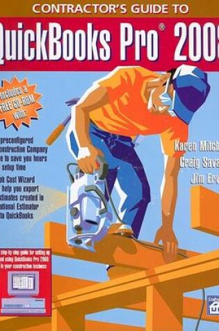 Cover of Contractor's Guide to QuickBooks Pro 2008