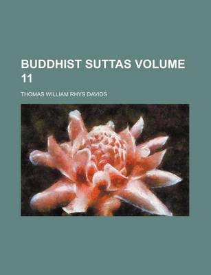 Book cover for Buddhist Suttas Volume 11