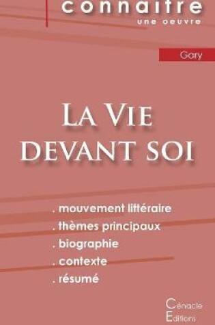 Cover of Fiche de lecture La Vie devant soi de Romain Gary (Analyse litteraire de reference et resume complet)