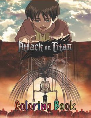 Book cover for Attack on Titan Coloring Book