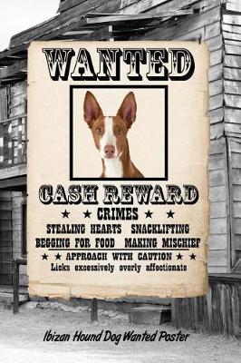 Book cover for Ibizan Hound Dog Wanted Poster