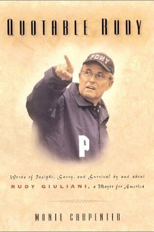 Cover of Quotable Rudy