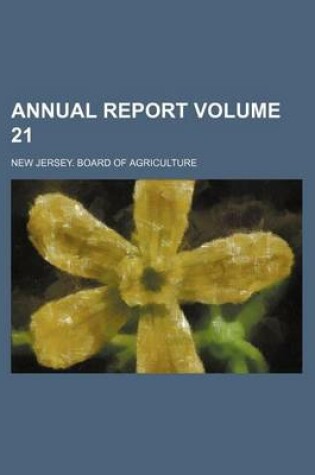 Cover of Annual Report Volume 21