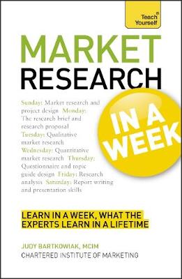 Book cover for Market Research in a Week