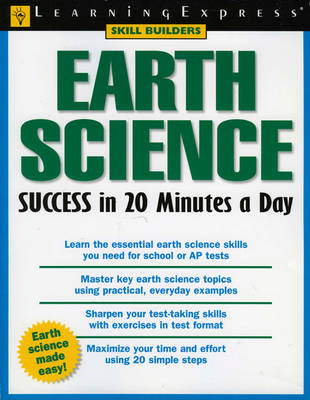 Book cover for Earth Science Success in 20 Minutes a Day