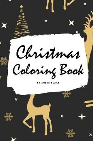 Cover of Christmas Coloring Book for Adults (Small Softcover Adult Coloring Book)