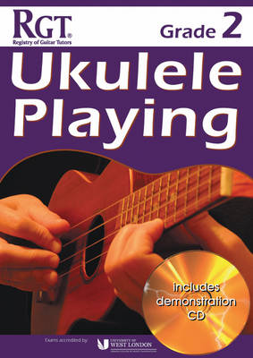 Book cover for RGT Grade Two Ukulele Playing