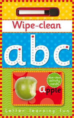 Book cover for Wipe Clean ABC
