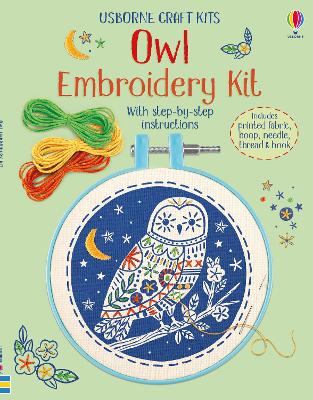 Book cover for Embroidery Kit: Owl