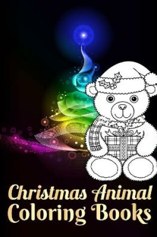 Cover of Christmas Animal Coloring Books