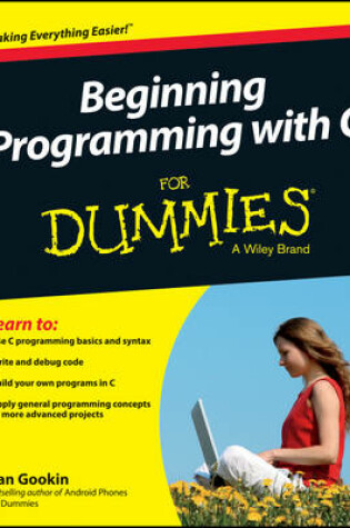 Cover of Beginning Programming with C For Dummies