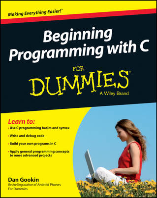 Book cover for Beginning Programming with C For Dummies